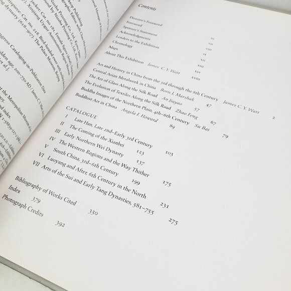 China Dawn of a Golden Age 200-750 AD Metropolitan Museum 2004 Art Book - Picture 8 of 10